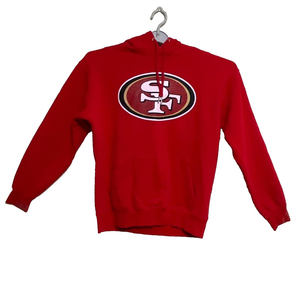 San Francisco‎ 49ers NFL Fanatics pullover Hoodie  Logo red men's size M